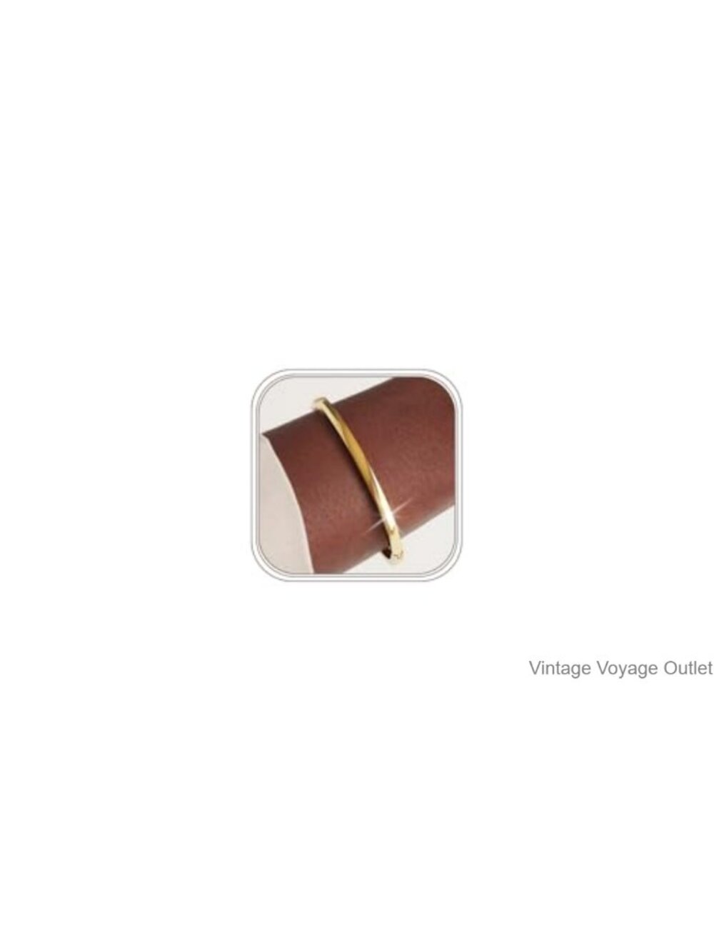 Dainty Gold Plated Bangle Bracelet Women Waterproof Stainless Steel Minimalist